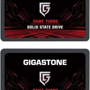 Gigastone 1TB 2.5" Internal SSD, 3D NAND Solid State Drive, SATA III 6Gb/s 2.5 inch 7mm (0.28), Read up to 560MB/s - 512GB (2 PACK)