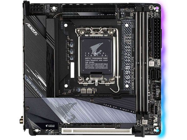 GIGABYTE AORUS Z690 AORUS ELITE AX DDR4 LGA 1700

* Dedicated LGA1700 mounting bracket is required. - Z690I AORUS ULTRA LITE