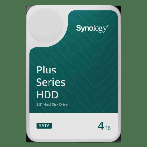 Synology HAT3300-4T 4TB Plus Series SATA HDD 3.5" Internal Hard Drive
