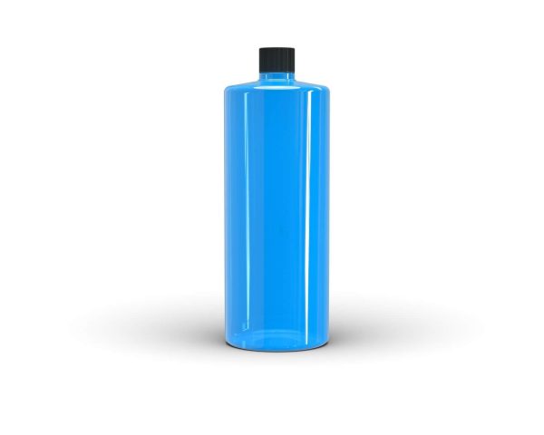 PrimoChill Ice - Computer WaterCooling Coolant, Low-Conductive, Transparent, Full Protection, Proudly Made in the USA (32oz/.9L) - Electric UV Blue