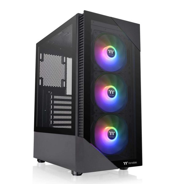 Thermaltake View 51 Tempered Glass ARGB Edition ATX Full Tower Black - View 200 (Black)
