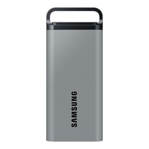 SAMSUNG T5 EVO Portable SSD 2TB Black, Up-to 460MB/s,  USB 3.2 Gen 1, Ideal use for Gamers & Creators,  External Solid State Drive (MU-PH2T0S/AM) - 2TB
