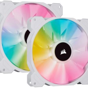 Case Fan - 140mm,White,2 Packs