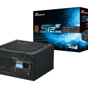 SeaSonic S12III Bronze Series 650 W Non-Modular 80 PLUS BRONZE Certified - ATX 80+ Bronze (500W)