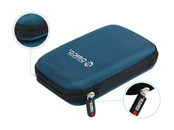 [5 Color in Pack] ORICO Portable 2.5 inch HDD Protective Carry Case Cover Bag Carrying Shell Case for 2.5" HDD Protector Bag