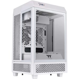 Thermaltake Tower 100 Black Edition Mini Tower Black - Tower 100 (Snow)