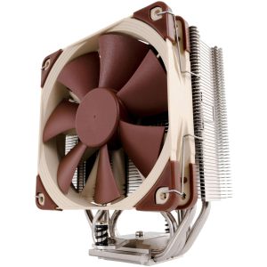 Noctua NH-U12A chromax.black, 120mm Single-Tower CPU Cooler (Black) - Brown,NH-U12S