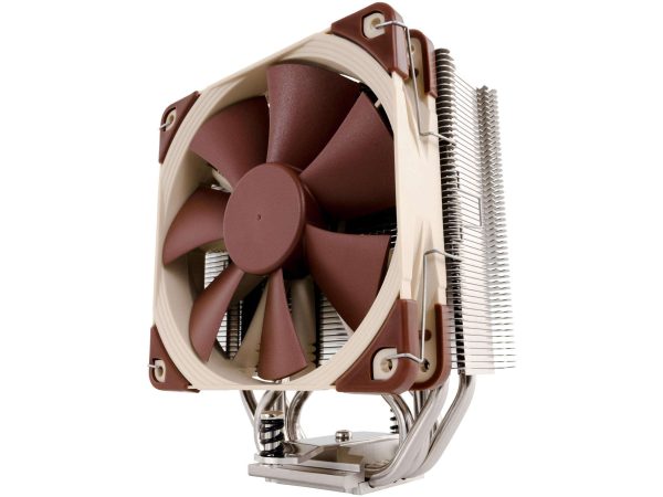 Noctua NH-U12A chromax.black, 120mm Single-Tower CPU Cooler (Black) - Brown,NH-U12S