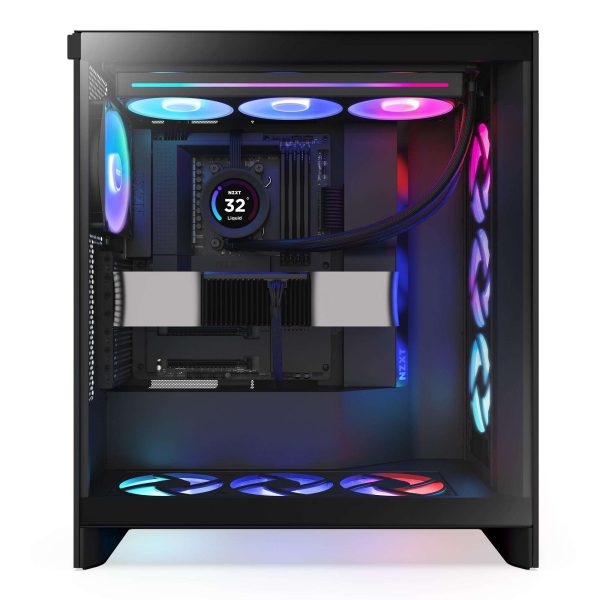 NZXT H7 Elite ATX Mid Tower Black - H7 Flow RGB Black (2024)