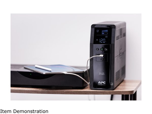 Back UPS PRO BR, SineWave, 2 USB Charging Ports, AVR, LCD interface