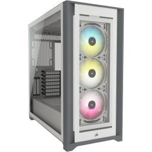 Corsair 5000D Airflow ATX Mid Tower Black - 5000X RGB (White)