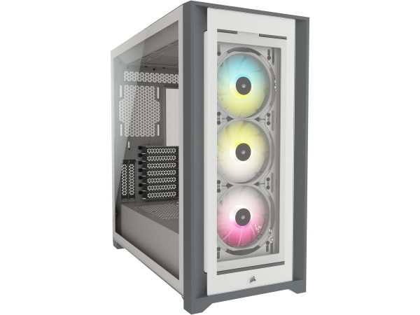 Corsair 5000D Airflow ATX Mid Tower Black - 5000X RGB (White)