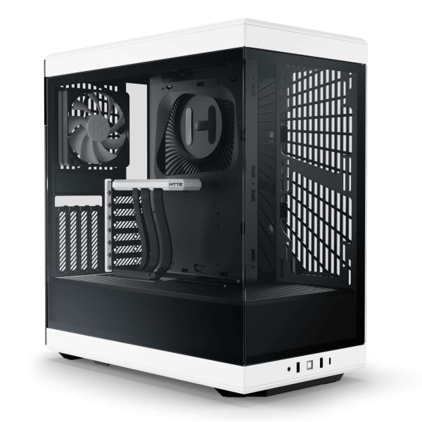 HYTE Y60 ATX Mid Tower Black - Y40 (White)