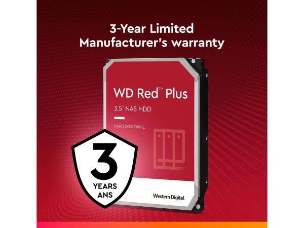 WD Red Plus 12TB 7200 RPM 3.5"