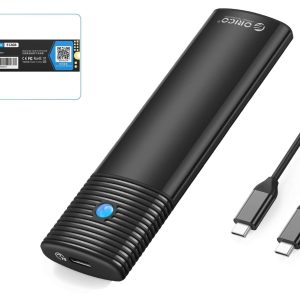 ORICO M.2 NVMe SSD 1TB PCIe Gen3. X4, NVMe 1.3 64L 3D NAND QLC Internal Solid State Drive 2280 with M.2 NVMe and SATA SSD Enclosure - 512GB