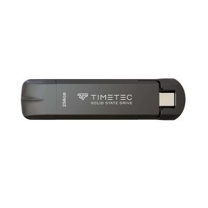 Timetec 256GB Pro Portable USB 3.2 Gen 2 Type-C/Type-A SSD Read Speed 1000MB/s Solid State Drive Stick