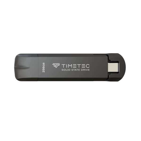 Timetec 256GB Pro Portable USB 3.2 Gen 2 Type-C/Type-A SSD Read Speed 1000MB/s Solid State Drive Stick
