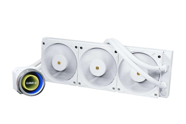 LIAN LI Galahad II Trinity SL-INF 360 Liquid Cooling System - 3 Fan Slots (120 mm),White,TRINITY PERFORMANCE