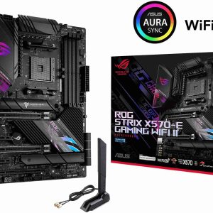 ASUS Pro WS X570-ACE AM4 
 - ROG STRIX X570-E GAMING WIFI II