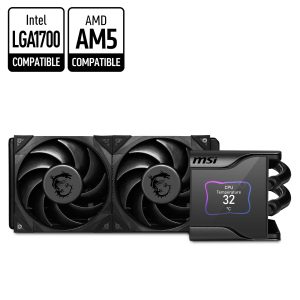 MSI P Series Liquid Cooling System - S Series,2 Fan Slots (140 mm)