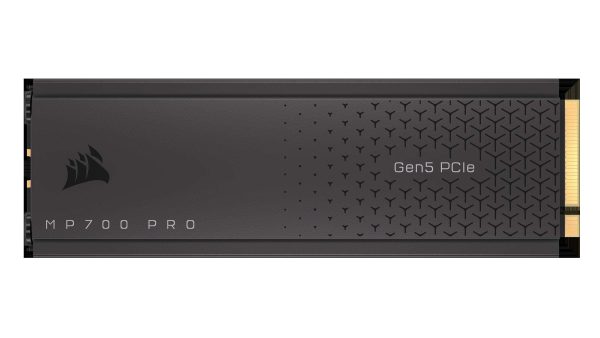 CORSAIR MP700 PRO 2TB PCIe Gen5 x4 NVMe 2.0 M.2 SSD – High-Density TLC NAND – M.2 2280  CSSD-F2000GBMP700PNH– DirectStorage Compatible – Up to 12,400MB/sec - 4TB MP700 PRO with Air Cooler