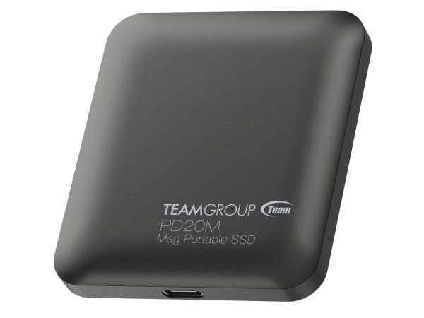 Team Group PD20M 1TB Mag Portable SSD USB 3.2 Gen 2x2 Type-C Compatible with iPhone 15/15 Plus/15 Pro/15 Pro Max, Speed up to 2000MB/s (TPSEG2001T0C108)