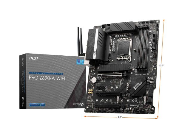 MSI PRO Z690-A WIFI LGA 1700

* Dedicated LGA1700 mounting bracket is required.