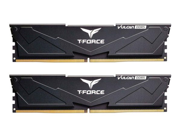 Team T-Force Vulcan 32GB (2 x 16GB) DDR5 5200 (PC5 41600) - 64GB (2 x 32GB),DDR5 5200 (PC5 41600),40,Black