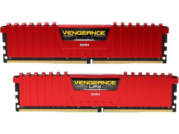 CORSAIR Vengeance LPX 32GB (2 x 16GB) DDR4 3600 (PC4 28800) - 16GB (2 x 8GB),DDR4 3200 (PC4 25600),16,Red