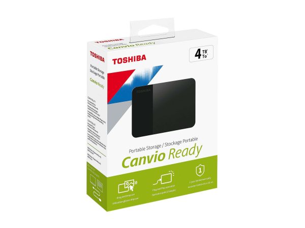 CANVIO READY B3 4TB BLACK