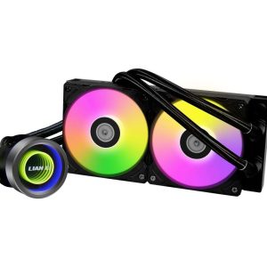 LIAN LI Galahad II Trinity SL-INF 360 Liquid Cooling System - 2 Fan Slots (120 mm),Black,TRINITY
