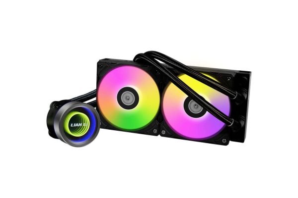 LIAN LI Galahad II Trinity SL-INF 360 Liquid Cooling System - 2 Fan Slots (120 mm),Black,TRINITY