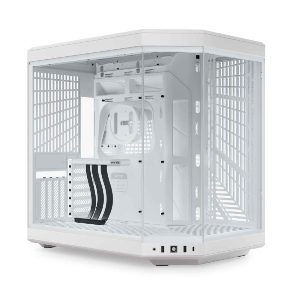 HYTE Y70 ATX Mid Tower Snow White
