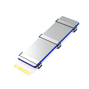 GLOTRENDS M.2 Heatsink for 2280 M.2 SSD, Fit for PC/PS5/PS5 Slim Installation, 22x70x3mm Aluminum Body, Including Thermal Pad - C set