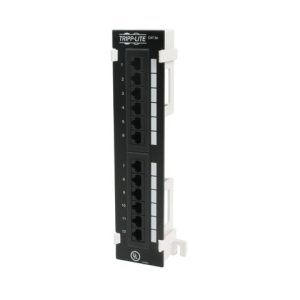 12-Port Cat5e Wall Mount Patch Panel 568B