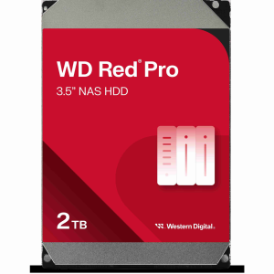 WD Red Pro 6TB 7200 RPM 3.5" - 2TB
