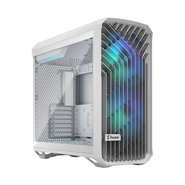 Fractal Design Torrent ATX Mid Tower Black - White / Light Tint Tempered Glass / RGB
