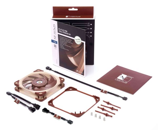 Noctua NF-A12x25 PWM, Premium Quiet Fan, 4-Pin (120mm, Brown)