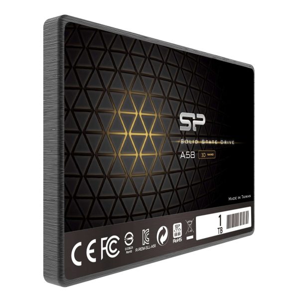Silicon Power ACE A58 SLC Cache Performance Boost 2.5" 1TB SATA III 3D NAND Internal SSD (SU001TBSS3A58A25SN)