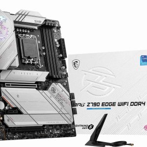 MSI MAG Z790 TOMAHAWK MAX WIFI LGA 1700(14th,13th,12th Gen) DDR5 ATX 8x SATA 6G  4x M.2  Wi-Fi 7  Bluetooth 2.5Gbps LAN Motherboard - MPG Z790 EDGE WIFI DDR4