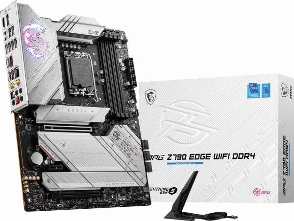 MSI MAG Z790 TOMAHAWK MAX WIFI LGA 1700(14th,13th,12th Gen) DDR5 ATX 8x SATA 6G  4x M.2  Wi-Fi 7  Bluetooth 2.5Gbps LAN Motherboard - MPG Z790 EDGE WIFI DDR4