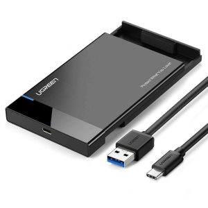 ESTONE HDD Case 2.5" SATA to USB 3.0 Adapter HDD Enclosure External Hard Disk Case 6TB HD Hard Drive SSD HDD Box for 2.5 inch SATA WD Seagate Toshiba Samsung Hitachi - USB Type-C