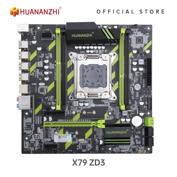 HUANANZHI X99-TF ATX Standard Desktop Motherboard LGA 2011-v3 E5 v3 v4 I7 CPU DDR4 DDR 3 RAM Supports E5 2680V3 2506V3 2678 V3 E5 V3 V4 Xeon CPU Dual M.2 PICE NVMe Socket Support DDR3 or DDR4 USB 3.0 - LGA 2011,X79-ZD3