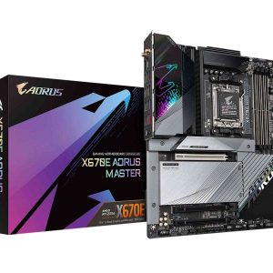 GIGABYTE X670E AORUS MASTER AMD Socket AM5 
 - X670E AORUS MASTER