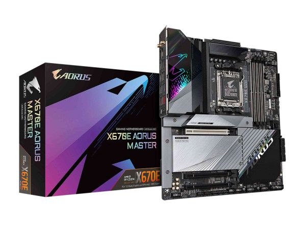 GIGABYTE X670E AORUS MASTER AMD Socket AM5 
 - X670E AORUS MASTER