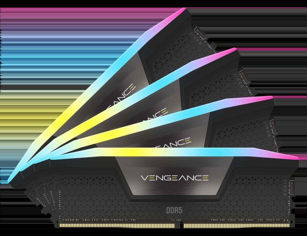 CORSAIR Vengeance RGB 192GB (4 x 48GB) DDR5 5200 (PC5 41600)