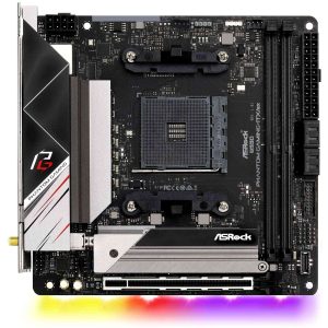 ASRock B550M Pro SE AM4 DDR4 SATA 6Gb/s 1 PCIe 4.0 x16 Micro ATX Motherboard - B550 PHANTOM GAMING-ITX/AX
