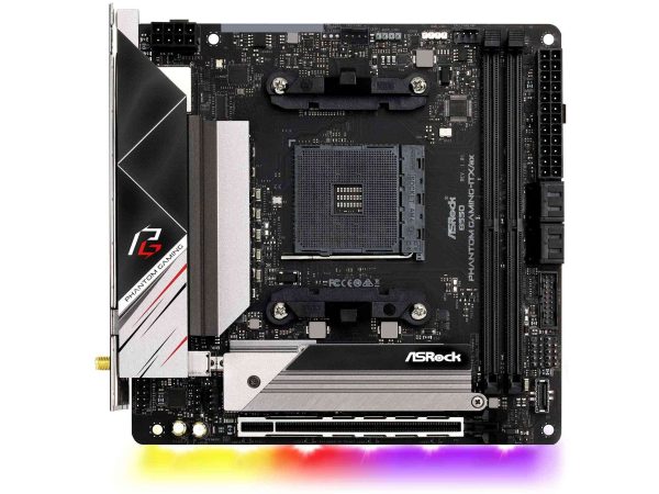 ASRock B550M Pro SE AM4 DDR4 SATA 6Gb/s 1 PCIe 4.0 x16 Micro ATX Motherboard - B550 PHANTOM GAMING-ITX/AX
