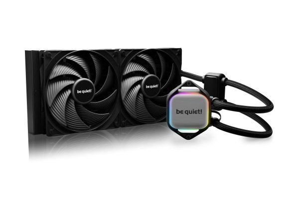 be quiet! PURE LOOP 2 120mm | All In One Water Cooling System | Intel 1700 1200 1150 1151 1155 | AM5 AM4 | BW016 - 2 Fan Slots (140 mm)