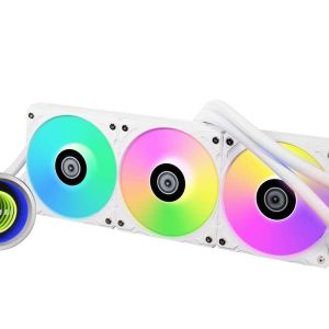 LIAN LI Galahad II Trinity SL-INF 360 Liquid Cooling System - 3 Fan Slots (120 mm),White,TRINITY